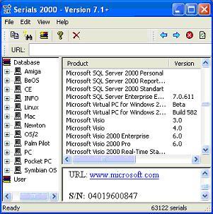 serial number rups 2000 software